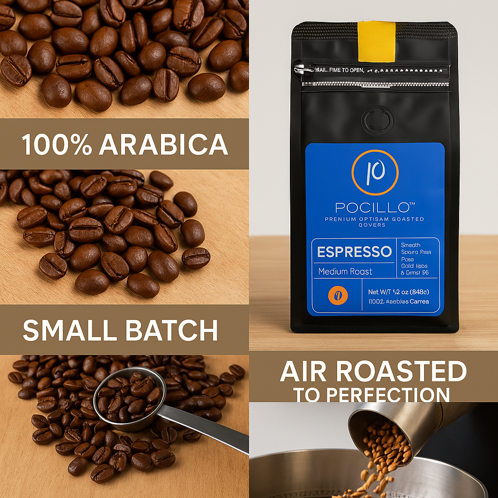 POCILLO Espresso Premium Artisan Roasted Coffee