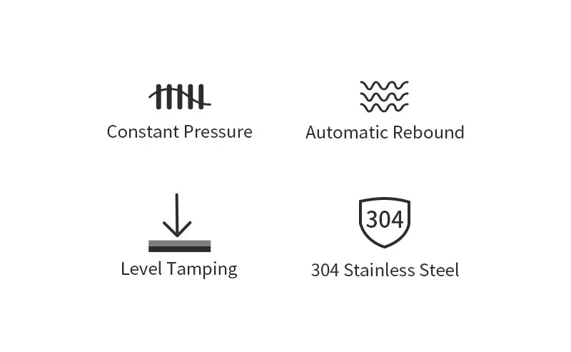 Calibrated Coffee Tamper for Delonghi and Breville Espresso Makers