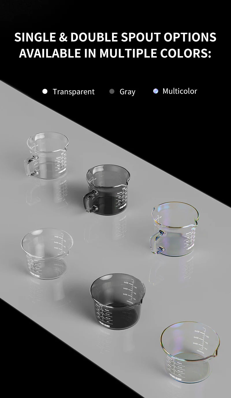MHW-3BOMBER 120ml Glass Espresso Measuring Cup - POCILLO