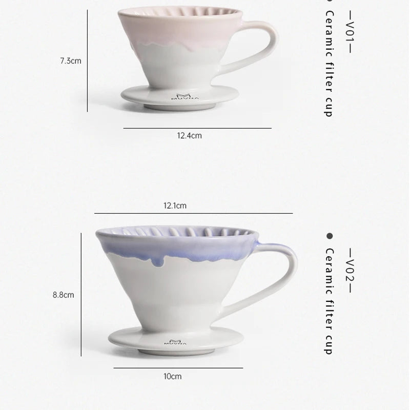 60° Ceramic Espresso Filter & Pour Over Set - POCILLO
