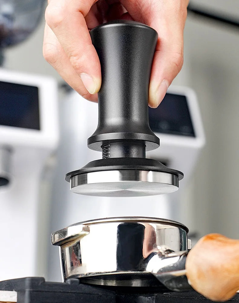 Spring-Balanced Fixed Force Coffee Tamper