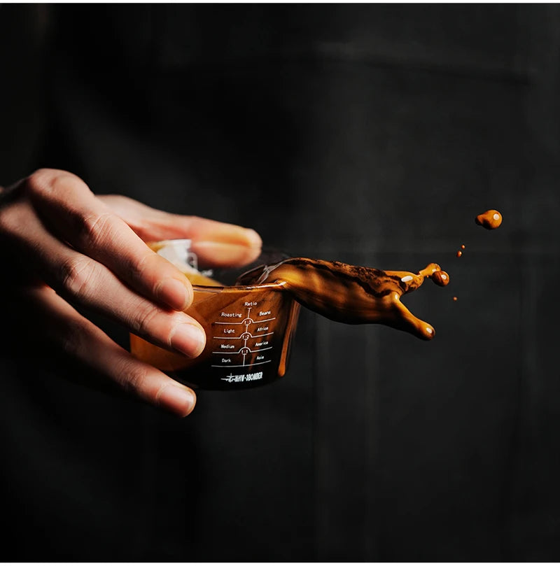 MHW-3BOMBER 120ml Glass Espresso Measuring Cup - POCILLO