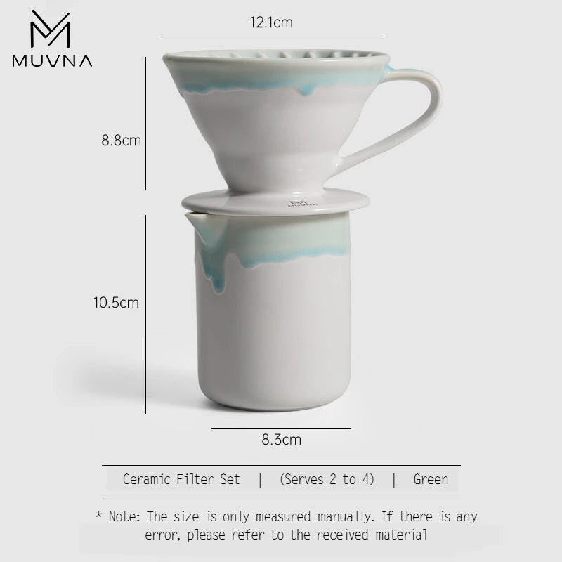 60° Ceramic Espresso Filter & Pour Over Set - POCILLO