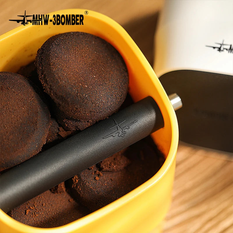 MHW-3BOMBER Square Coffee Grounds Knock Box Removable Knock Bar - POCILLO