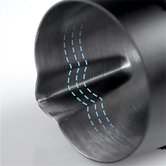 Coffee Frothing Pitcher with Anti-Scald Silicone Sleeve - POCILLO