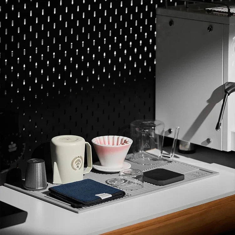 Anti-Slip Silicone Barista Mat – Keep Your Coffee Station Clean and Dry - POCILLO