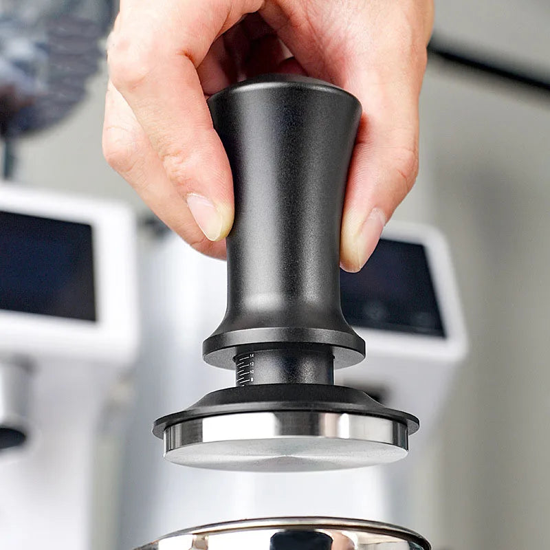 Spring-Balanced Fixed Force Coffee Tamper