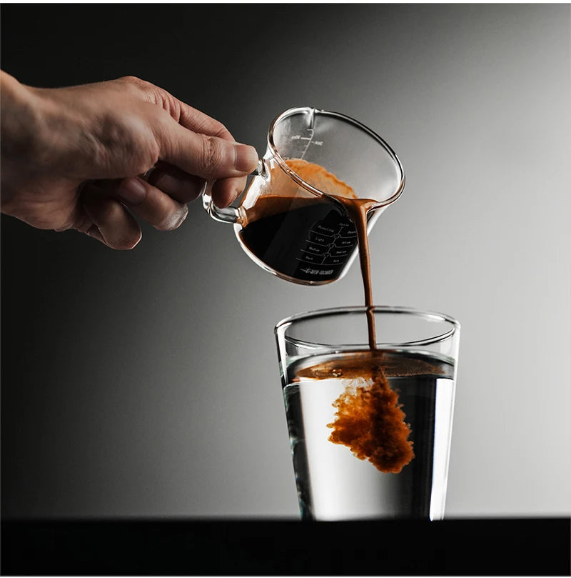 MHW-3BOMBER 120ml Glass Espresso Measuring Cup - POCILLO
