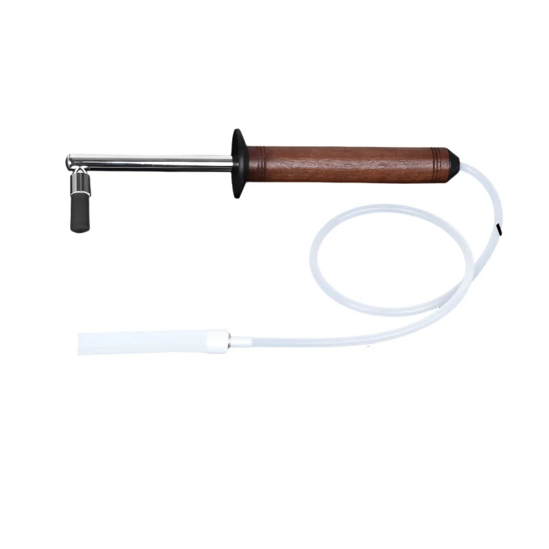 Cleaning brush Coffee Machine Steam Cleaning Brush Nylon Anti-Scald Wood Handle Cleaning Brush Coffee Machine Cleaning Tool - POCILLO