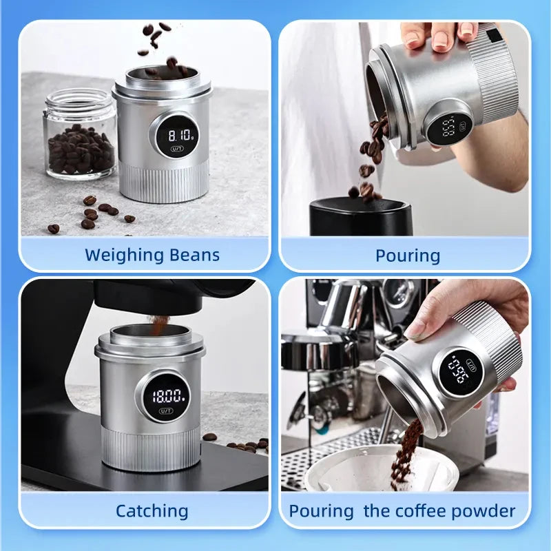 Digital Coffee Weighing Scale & Dosing Cup Set