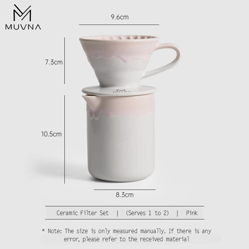 60° Ceramic Espresso Filter & Pour Over Set - POCILLO