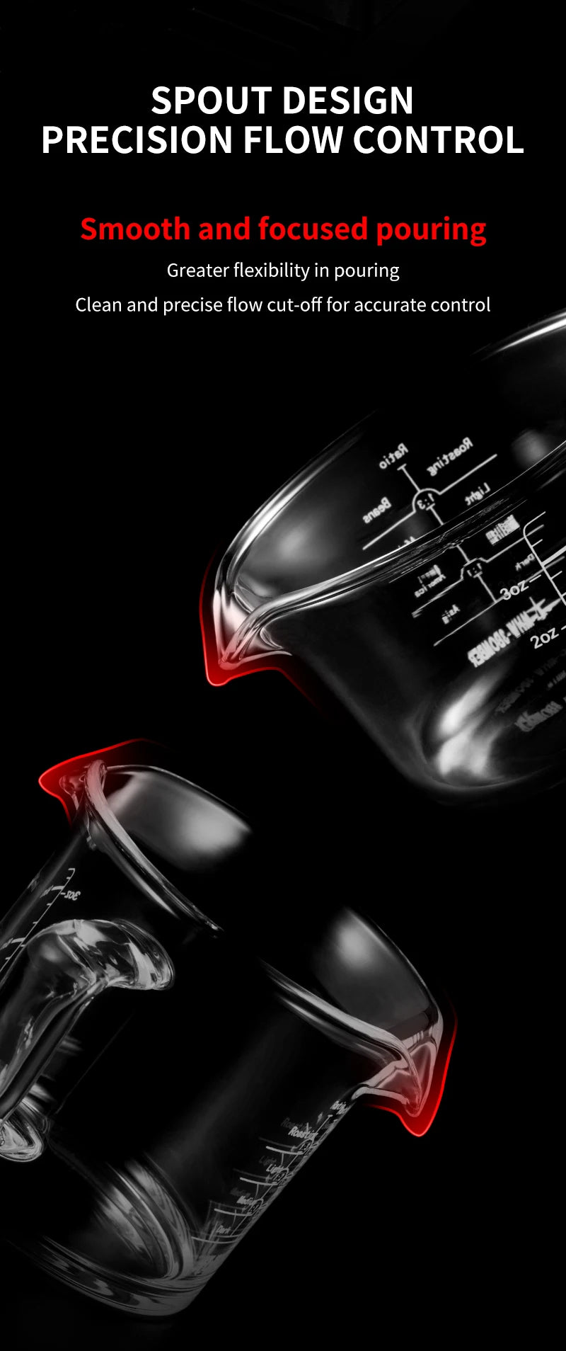 MHW-3BOMBER 120ml Glass Espresso Measuring Cup - POCILLO