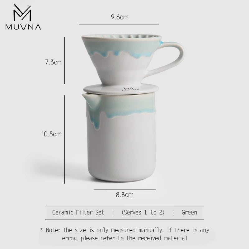 60° Ceramic Espresso Filter & Pour Over Set - POCILLO
