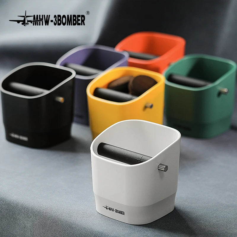 MHW-3BOMBER Square Coffee Grounds Knock Box Removable Knock Bar - POCILLO