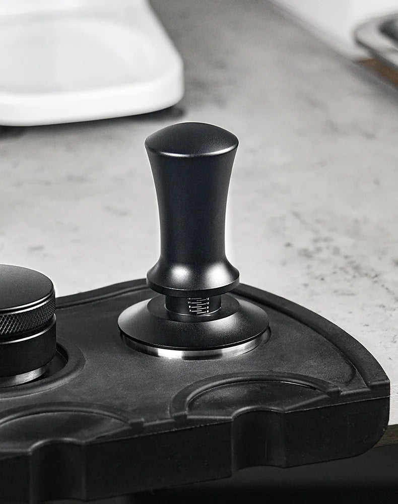 Spring-Balanced Fixed Force Coffee Tamper