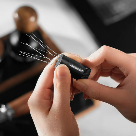 MHW-3BOMBER Espresso Coffee Stirrer with 4 Spare Needles Magnetic V2 - POCILLO