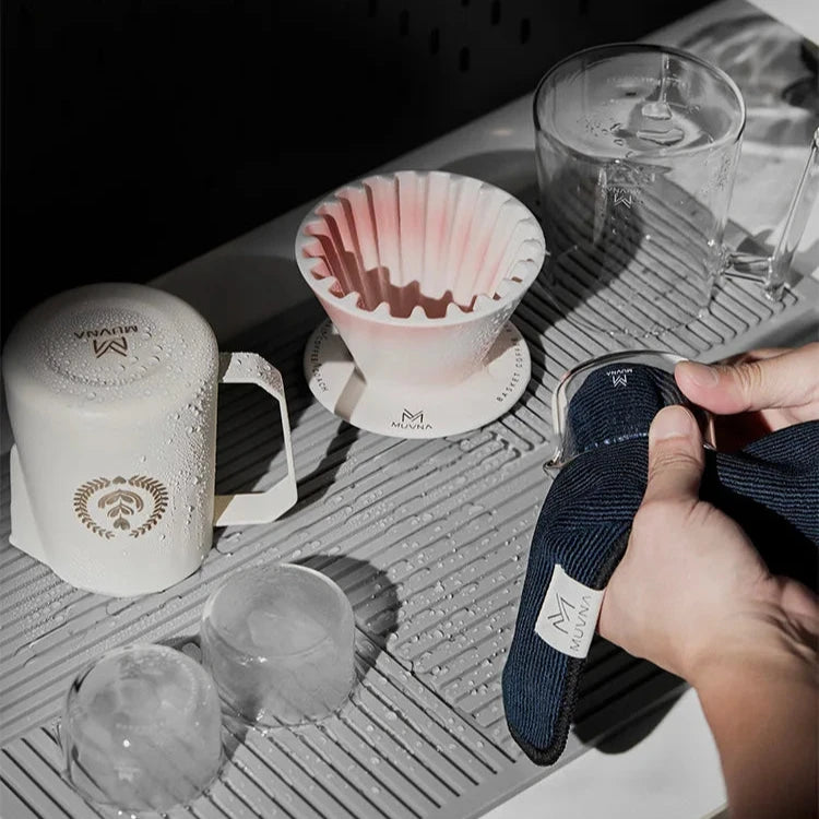 Anti-Slip Silicone Barista Mat – Keep Your Coffee Station Clean and Dry - POCILLO