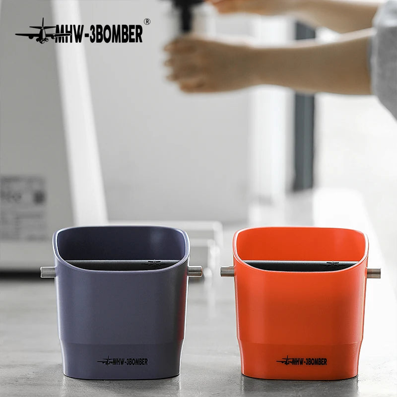 MHW-3BOMBER Square Coffee Grounds Knock Box Removable Knock Bar - POCILLO