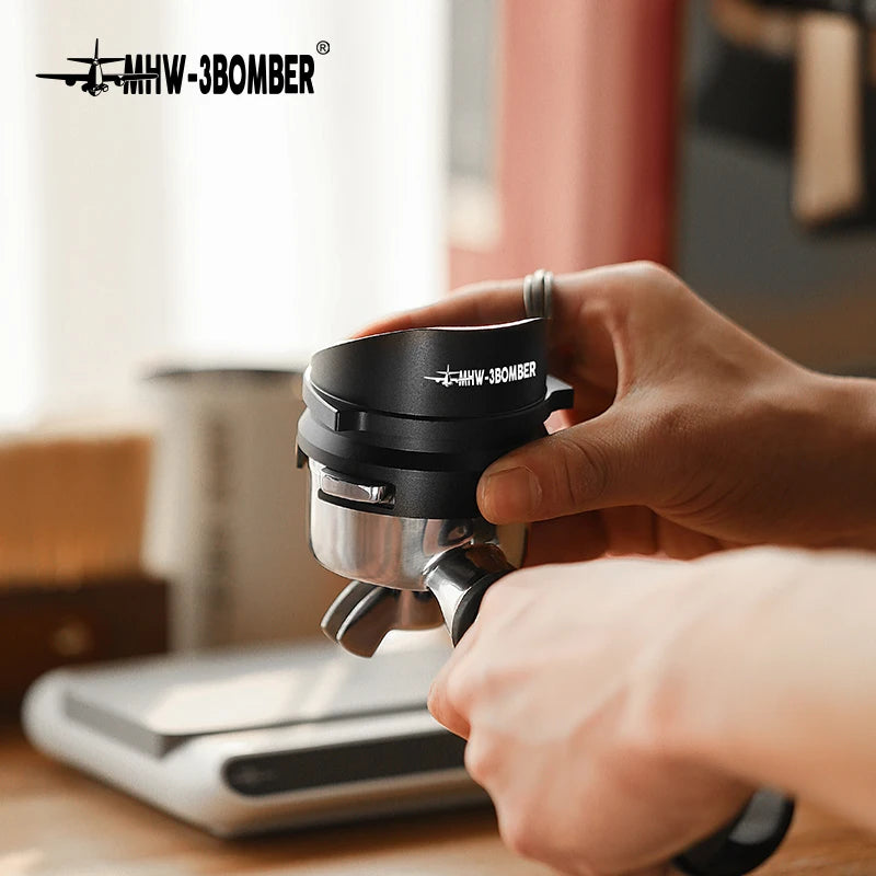 MHW-3BOMBER Dosing Funnel for Breville or Barsetto Portafilters - POCILLO