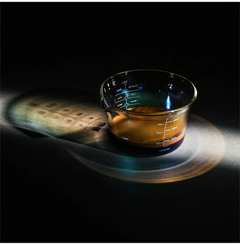 MHW-3BOMBER 120ml Glass Espresso Measuring Cup - POCILLO