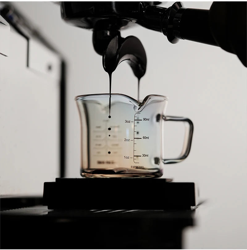 MHW-3BOMBER 120ml Glass Espresso Measuring Cup - POCILLO