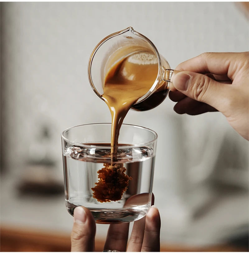 MHW-3BOMBER 120ml Glass Espresso Measuring Cup - POCILLO