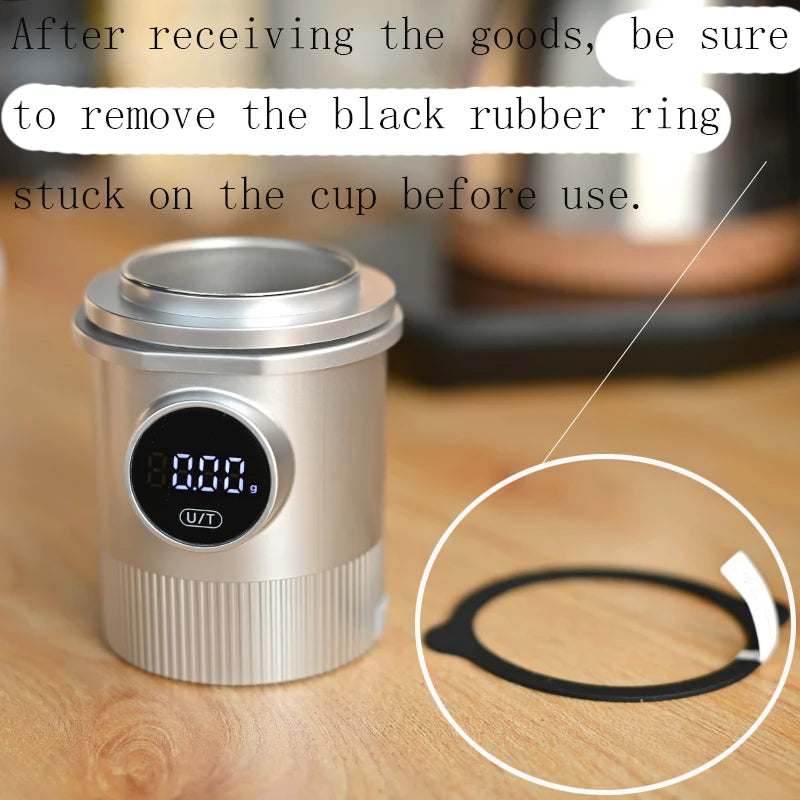 Digital Coffee Weighing Scale & Dosing Cup Set