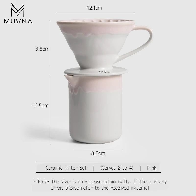 60° Ceramic Espresso Filter & Pour Over Set - POCILLO