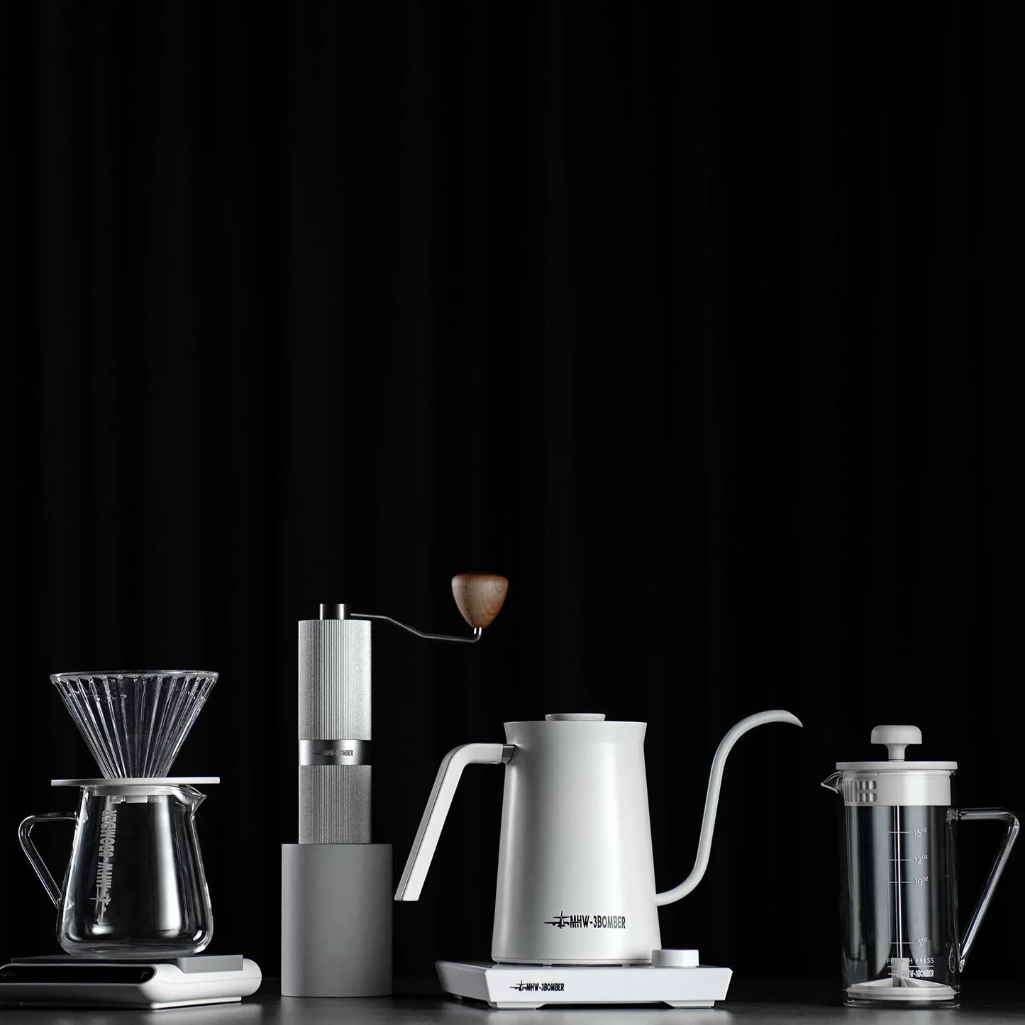 MHW-3BOMBER Smart Electric Coffee Kettle Precise Temperature Control - POCILLO