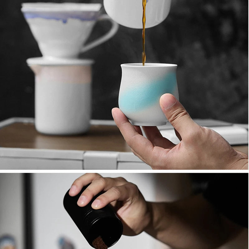 60° Ceramic Espresso Filter & Pour Over Set - POCILLO