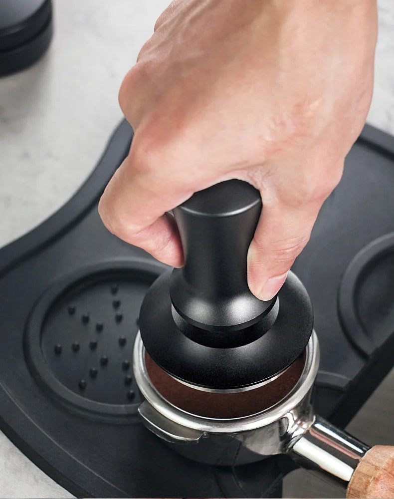 Spring-Balanced Fixed Force Coffee Tamper