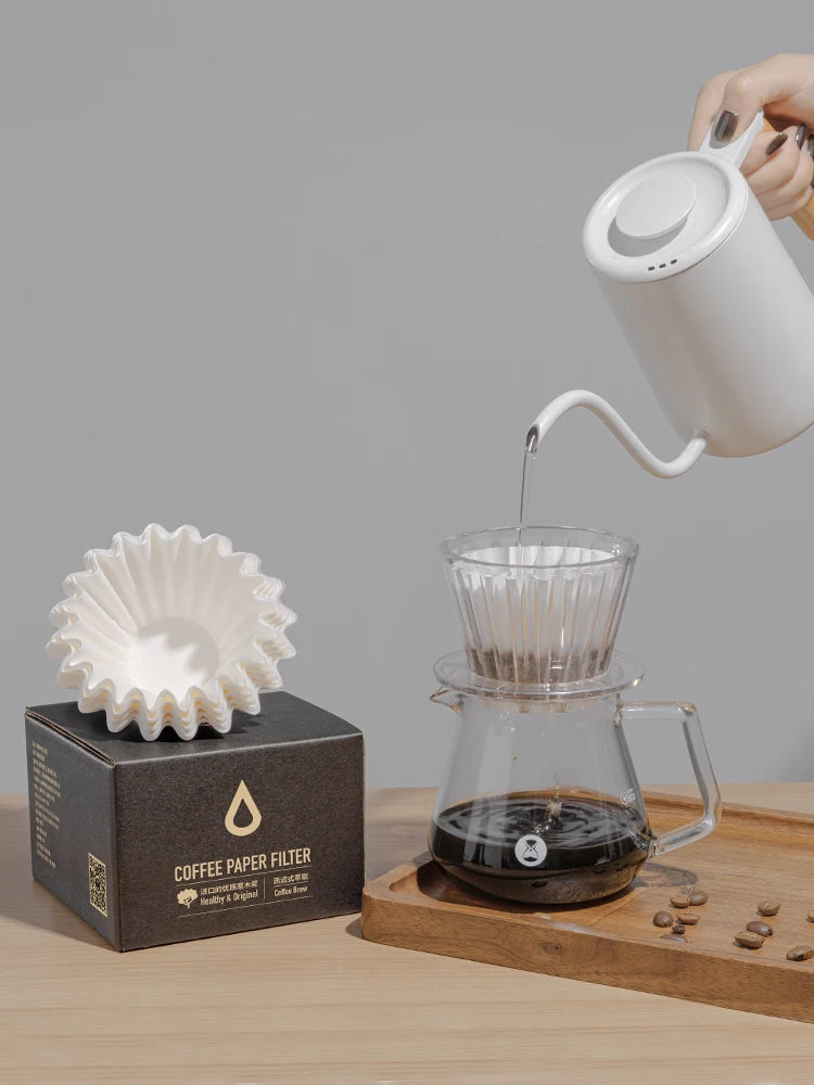 Timemore Coffee Basket Paper Filters - Purity of taste