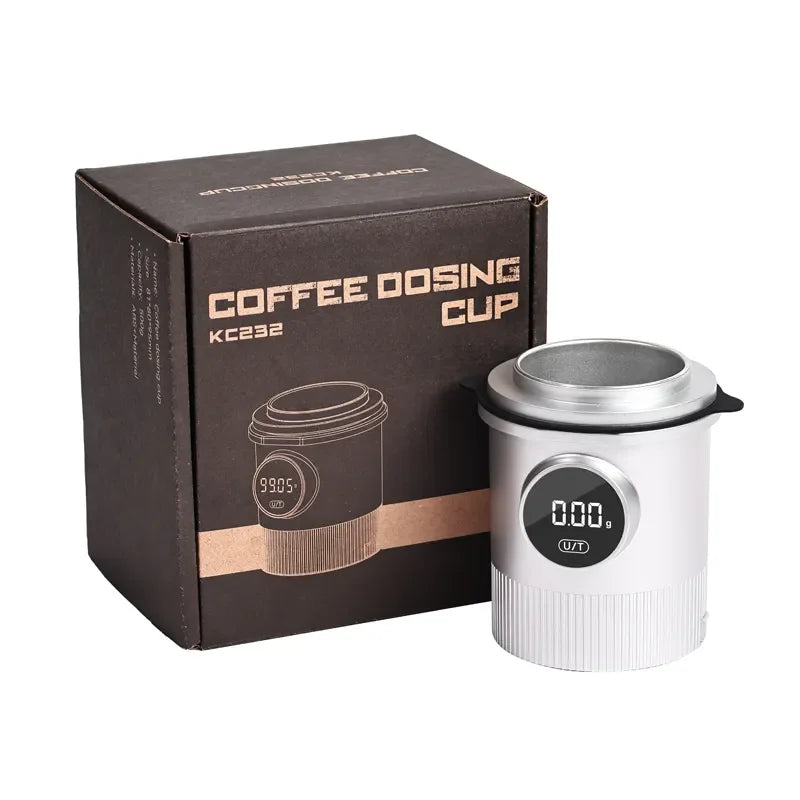 Digital Coffee Weighing Scale & Dosing Cup Set