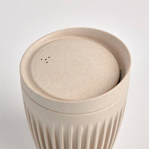 Huskee - 16 oz Cup & Lid: Natural - POCILLO
