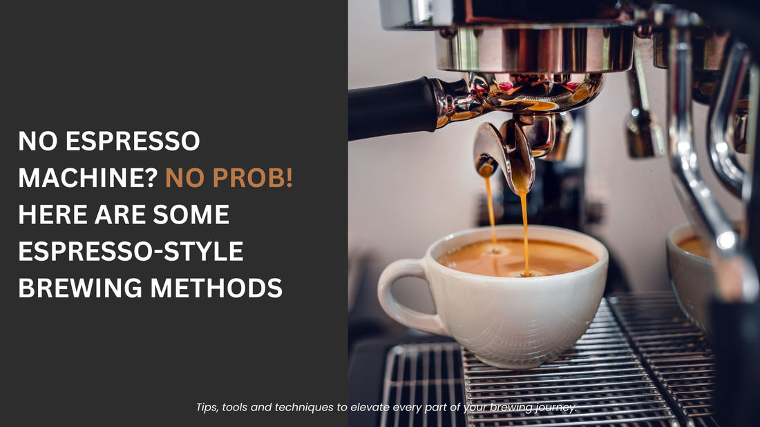 Exploring Espresso-style Brewing Methods