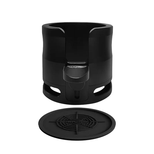 IKAPE Adjustable Portafilter Holder Tamping,51/54/58MM Espresso Tamping Station,With Non-slip Silicone Base,Coffee Accessories - POCILLO