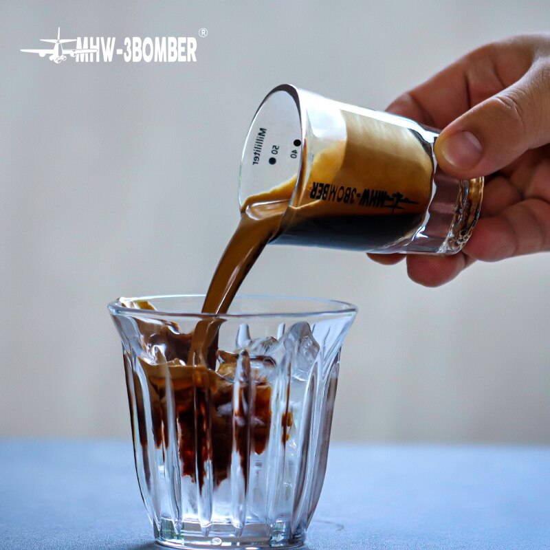 Shot Glasses Measuring cup Espresso Shot Glass Liquid Heavy Glass