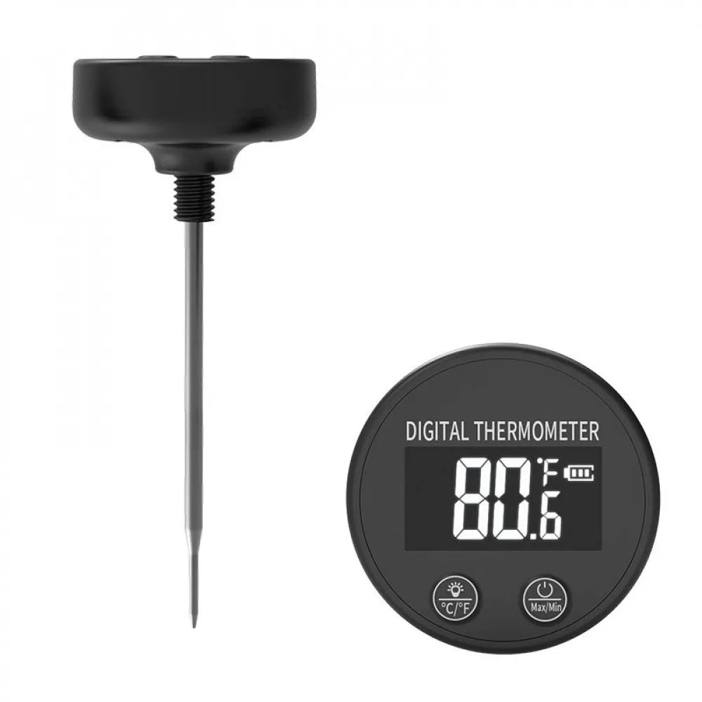 Pocillo Digital Coffee Thermometer with Clip 14°F to 212°F Touch Screen