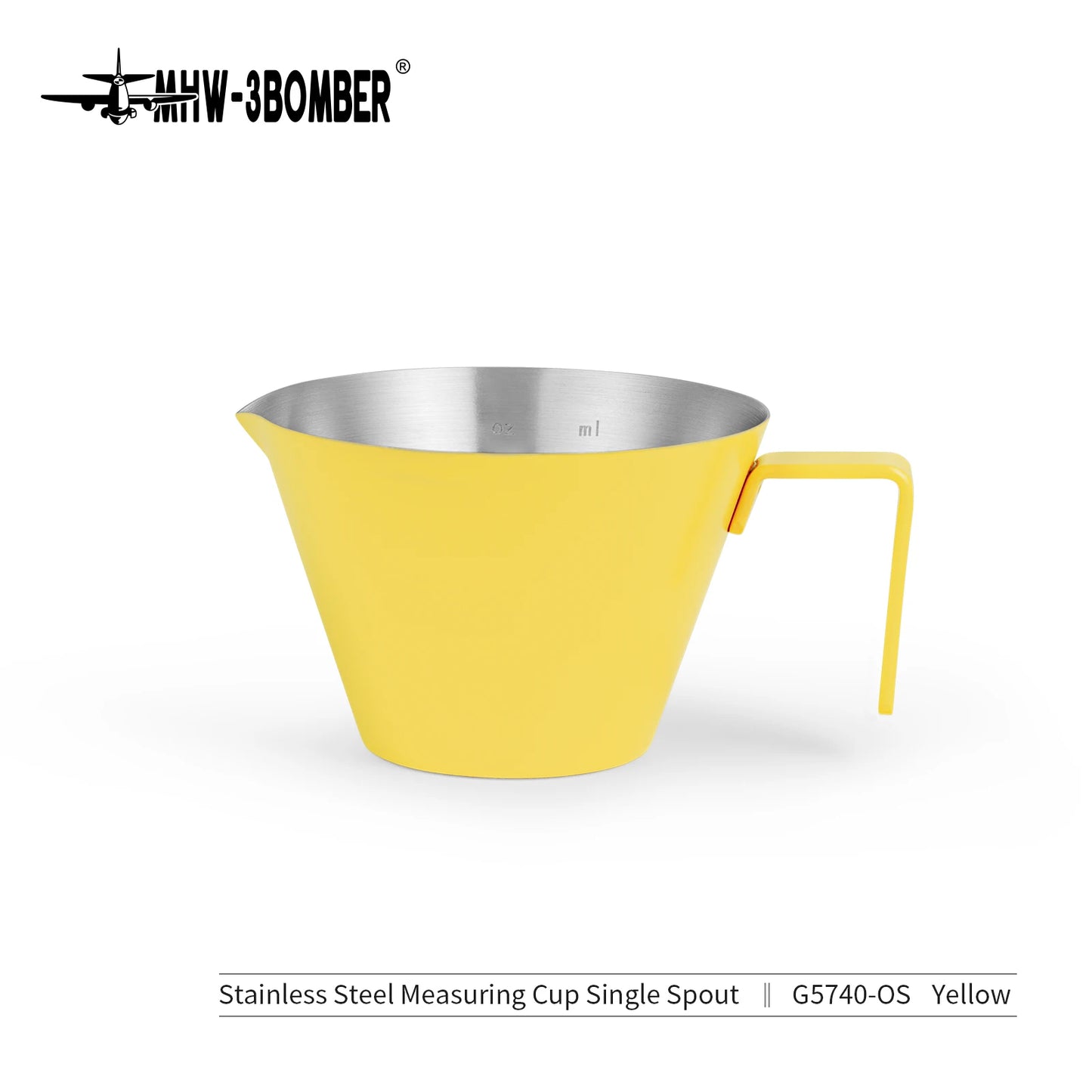 Espresso Measuring Cup 100ml Double Spout