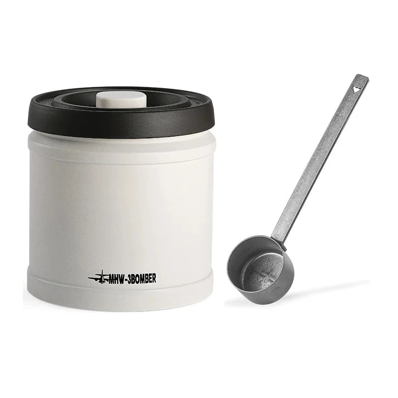 MHW-3BOMBER Coffee Manual Vacuum Storage Canister Airtight