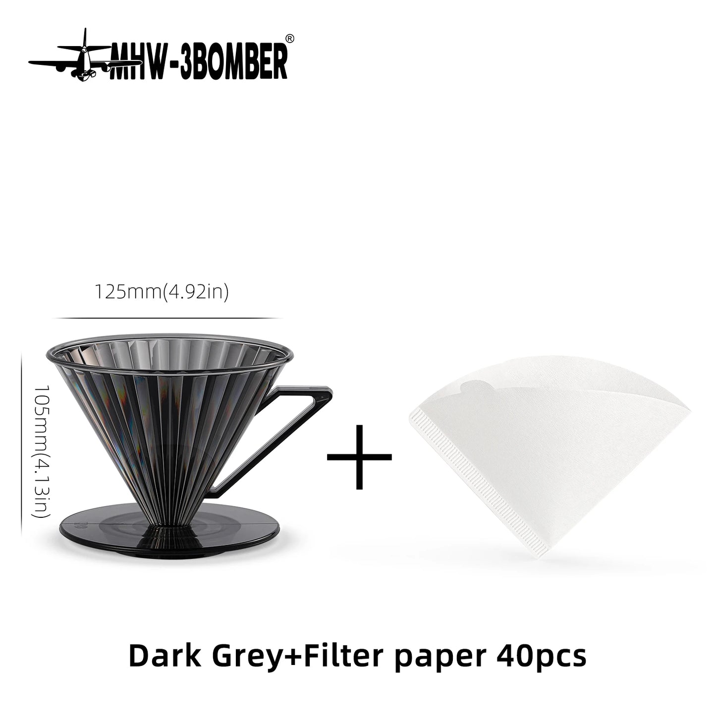 MHW-3BOMBER Elf Dripper PC Coffee Filter - POCILLO