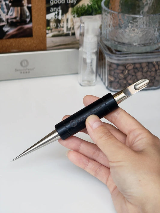 SearchPean Wooden Handle Coffee Art Needles Cappuccino Espresso Coffee Decorating Creative Pull Flower Free Shipping - POCILLO