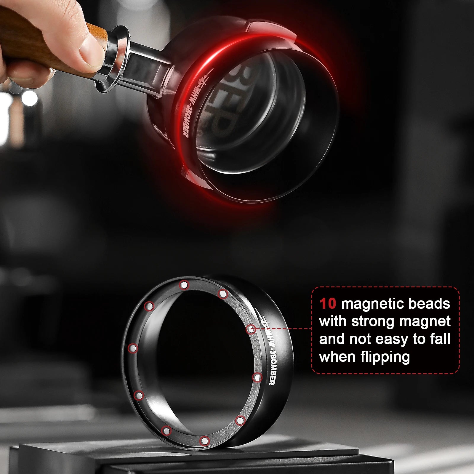 MHW-3BOMBER Magnetic Coffee Dosing Ring - POCILLO