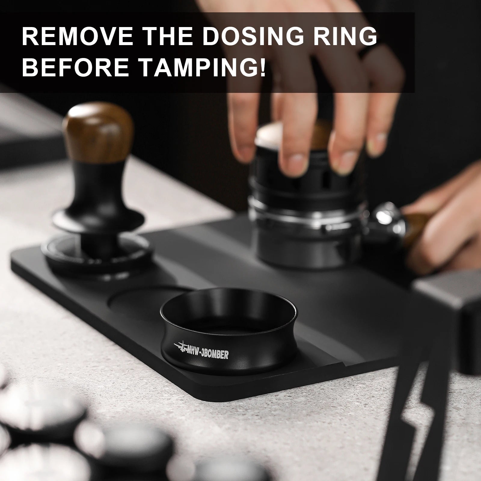 MHW-3BOMBER Magnetic Coffee Dosing Ring - POCILLO