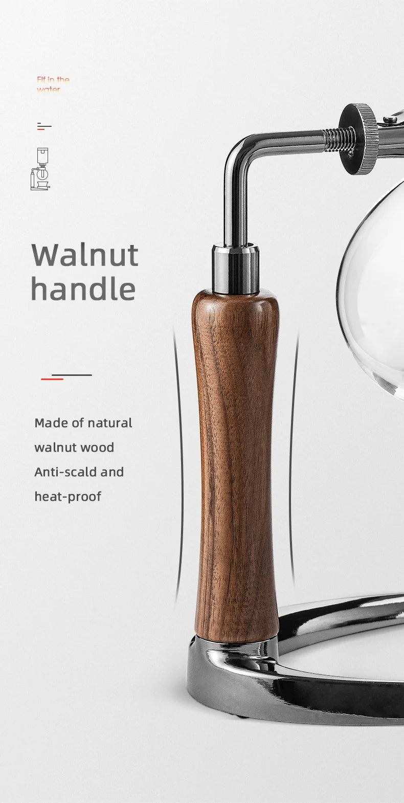 MHW-3BOMBER Coffee Siphon Pot Set
