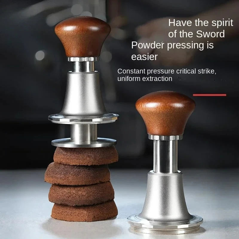 Hero Sword Coffee Tamper Stainless Steel Coffee Powder Press Espresso Machine Tool Cloth Powder Leveler Tool Powder Hammer - POCILLO