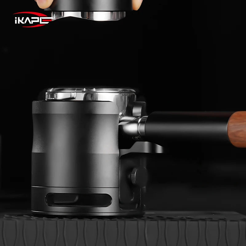 IKAPE Adjustable Portafilter Holder Tamping,51/54/58MM Espresso Tamping Station,With Non-slip Silicone Base,Coffee Accessories - POCILLO