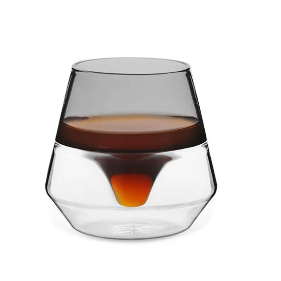 MHW-3BOMBER DW Double Layer Glass Coffee Mug Hand Brewed Tasting and Smelling Mug Espresso Mugs - POCILLO