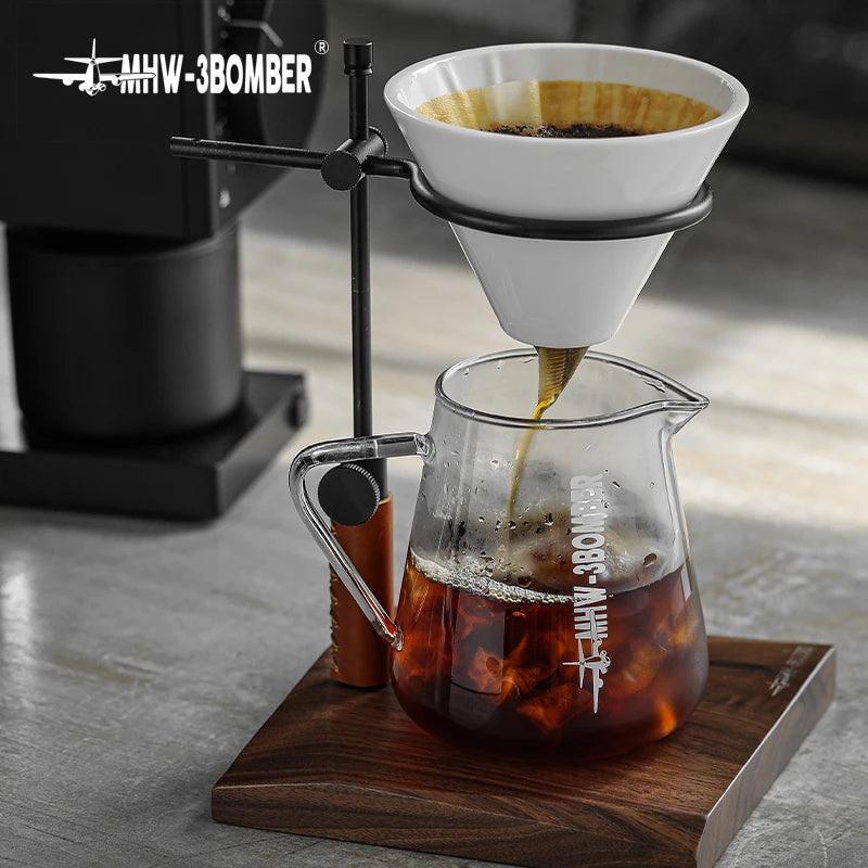 MHW-3BOMBER 500ml Coffee Server Glass Coffee Pot - POCILLO