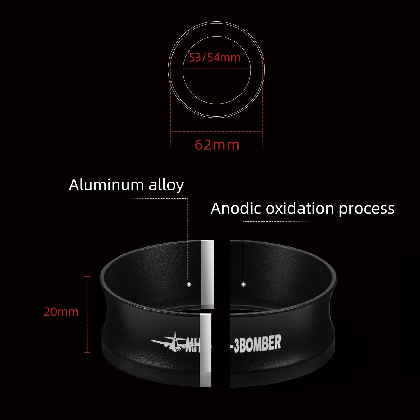 MHW-3BOMBER Magnetic Coffee Dosing Ring - POCILLO